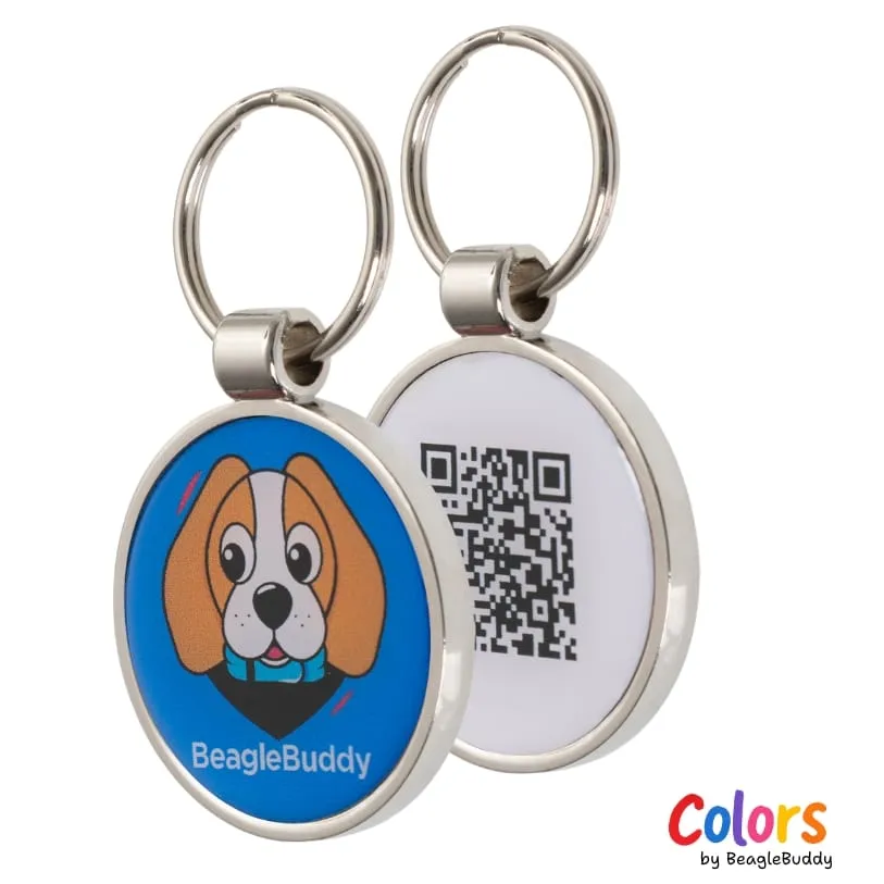 Placa Niko Azul Rey - BeagleBuddy